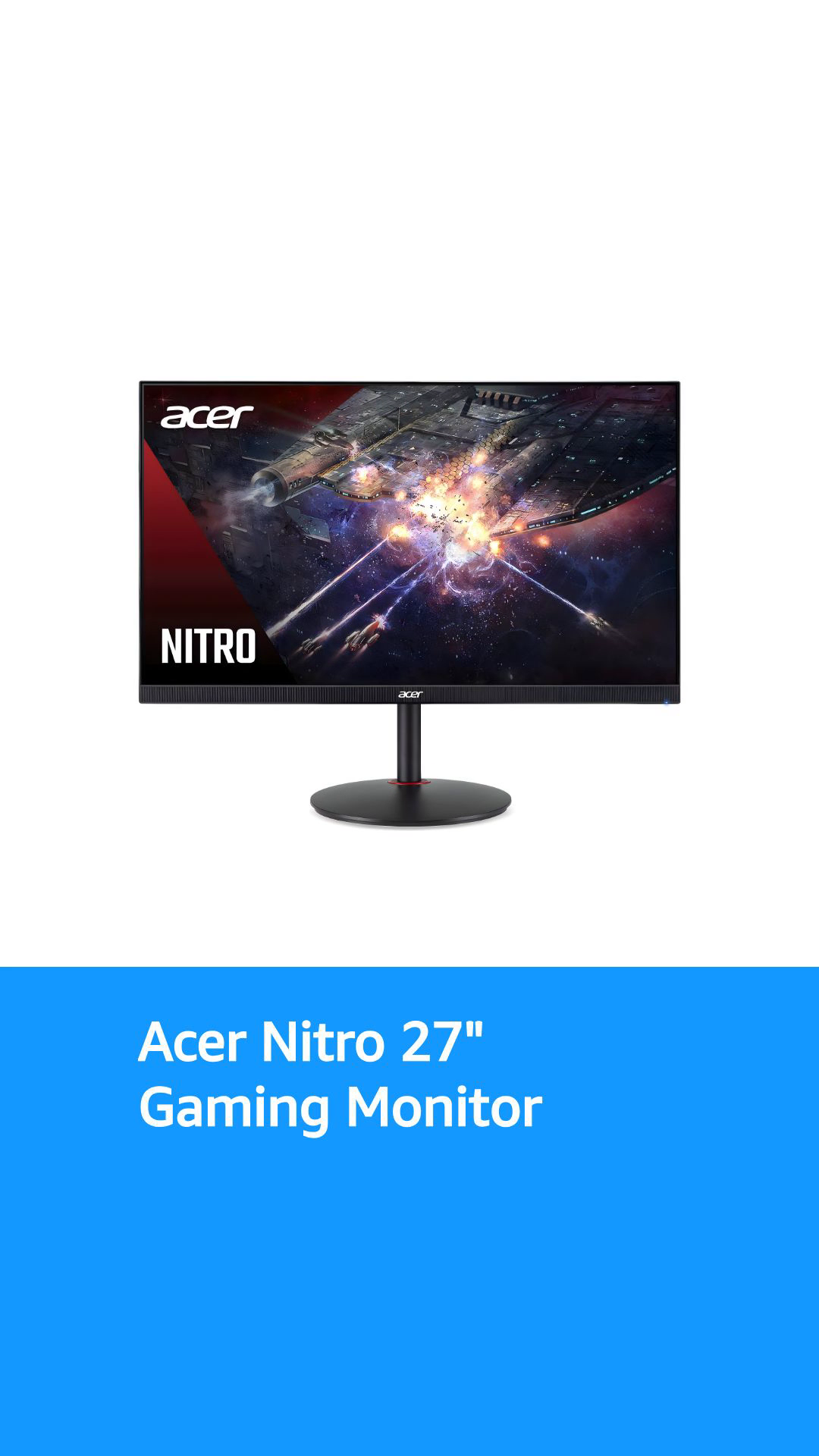240hzモニター 最大240Hz対応のゲーミングモニター「Acer Nitro XV275UXymiiprx」が